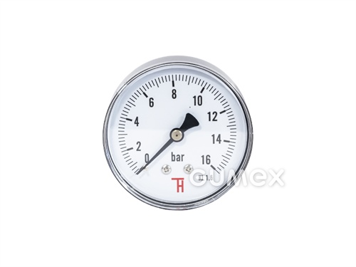 MANOMETER A VAKUOMETER ŠTANDARDNÝ - ZADNÝ VÝVOD